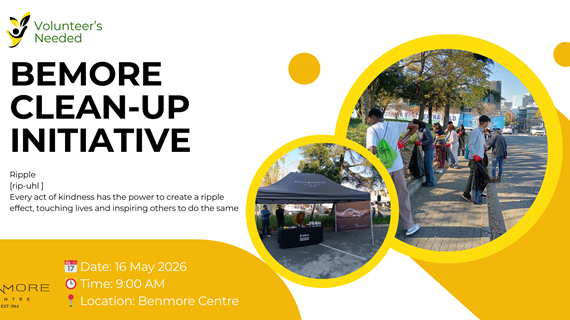 Join the Benmore Centre Community Clean-Up!