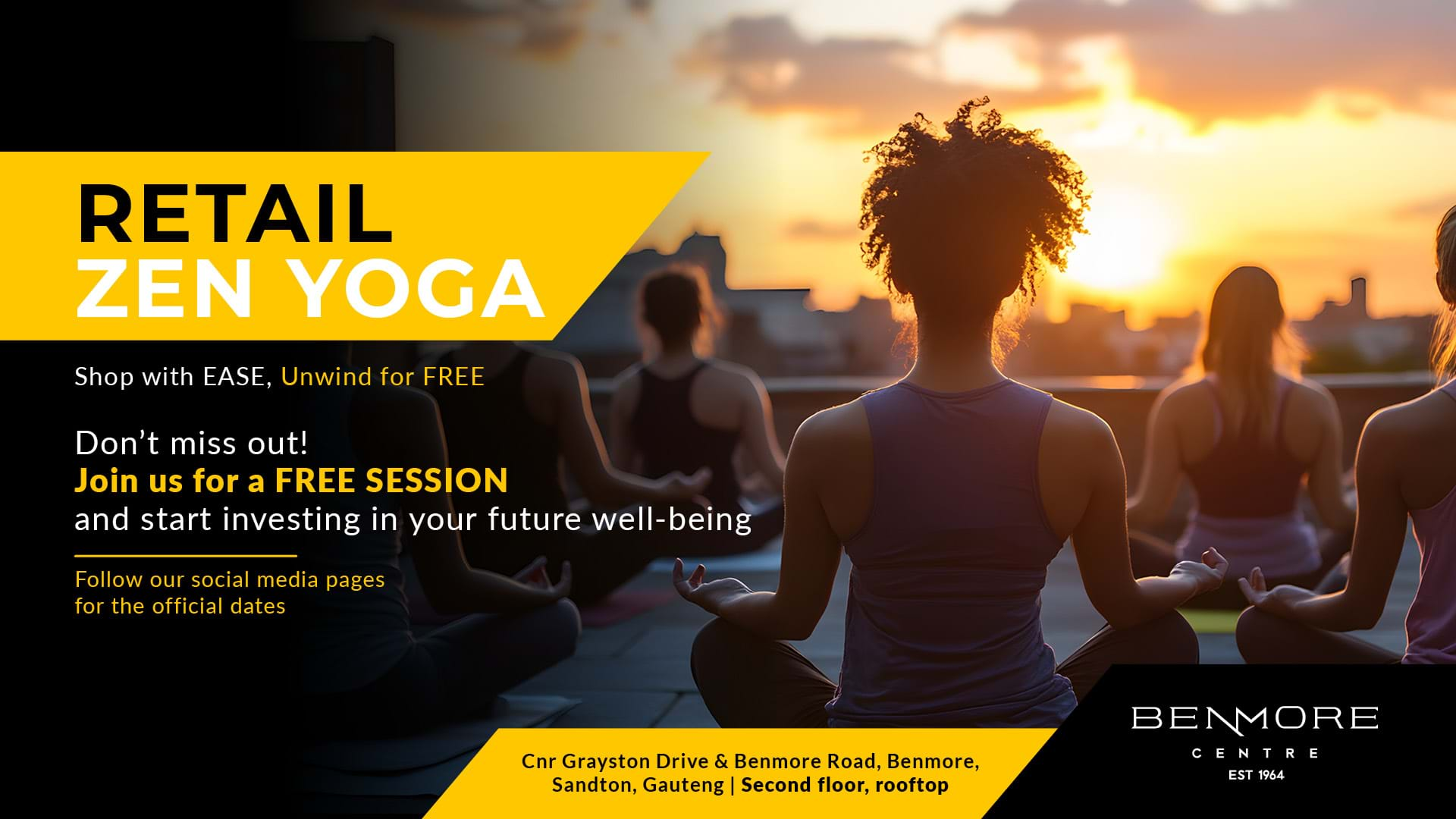 Join us for a FREE Yoga Session