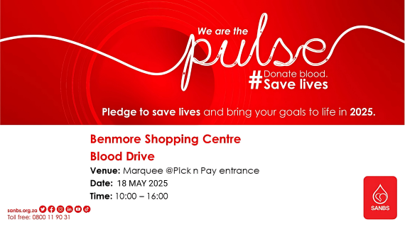 Be the pulse that keeps lives beating!